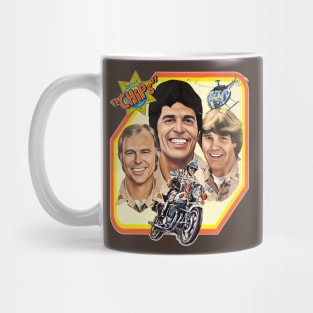 Chips - Retro 70s Crime Drama TV Show Mug